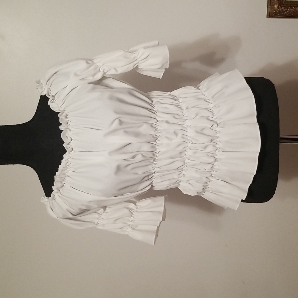 White Peasant Blouse